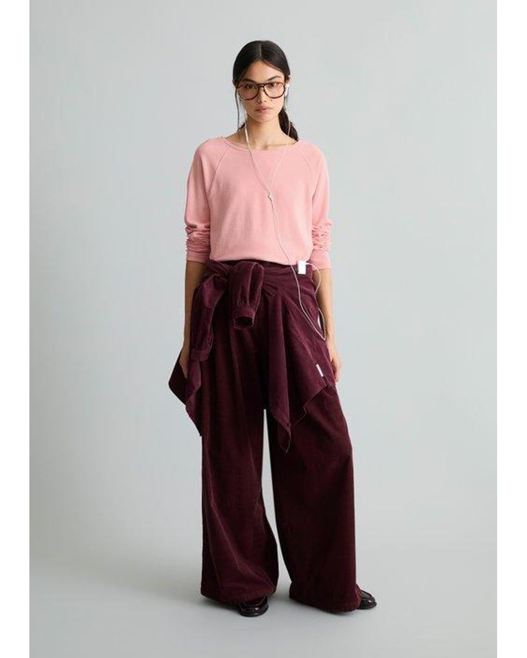 Marc O' Polo Longsleeve Regular in het Red