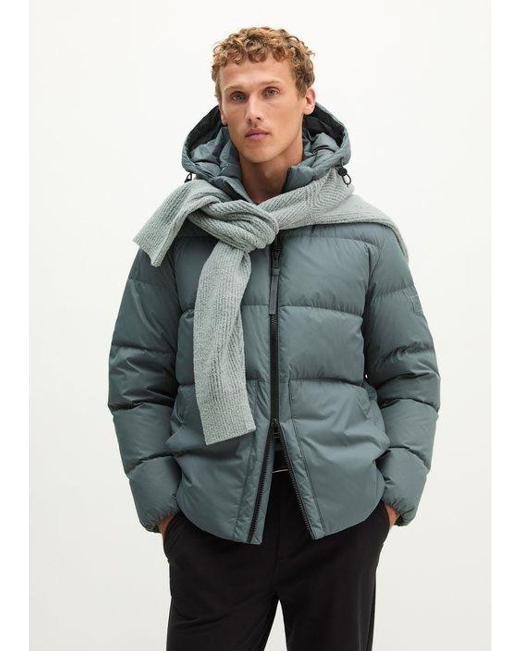 Marc O' Polo Buffer-Donsjas, Regular in het Gray voor heren