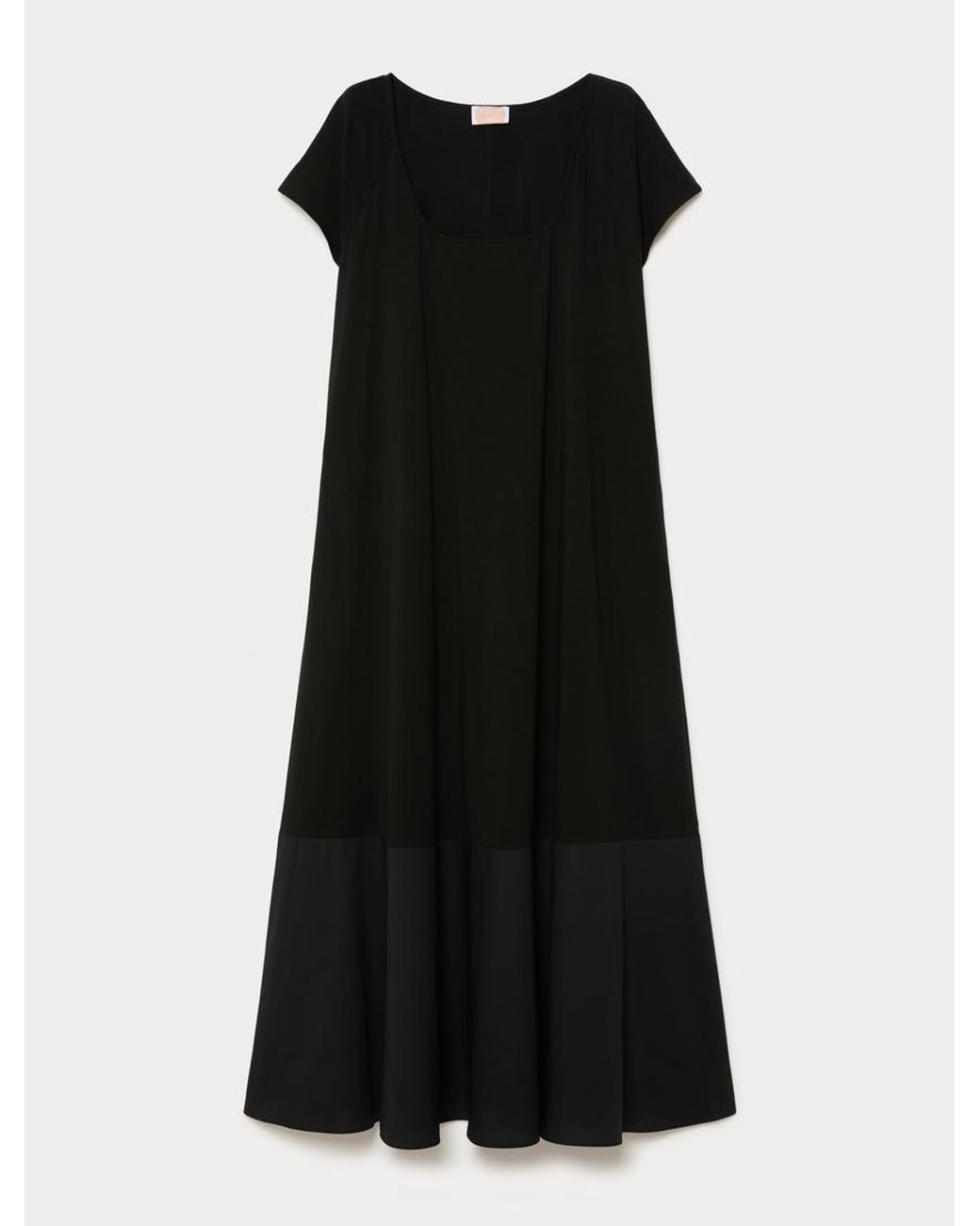 Marina Rinaldi Black Kleid Aus Jersey