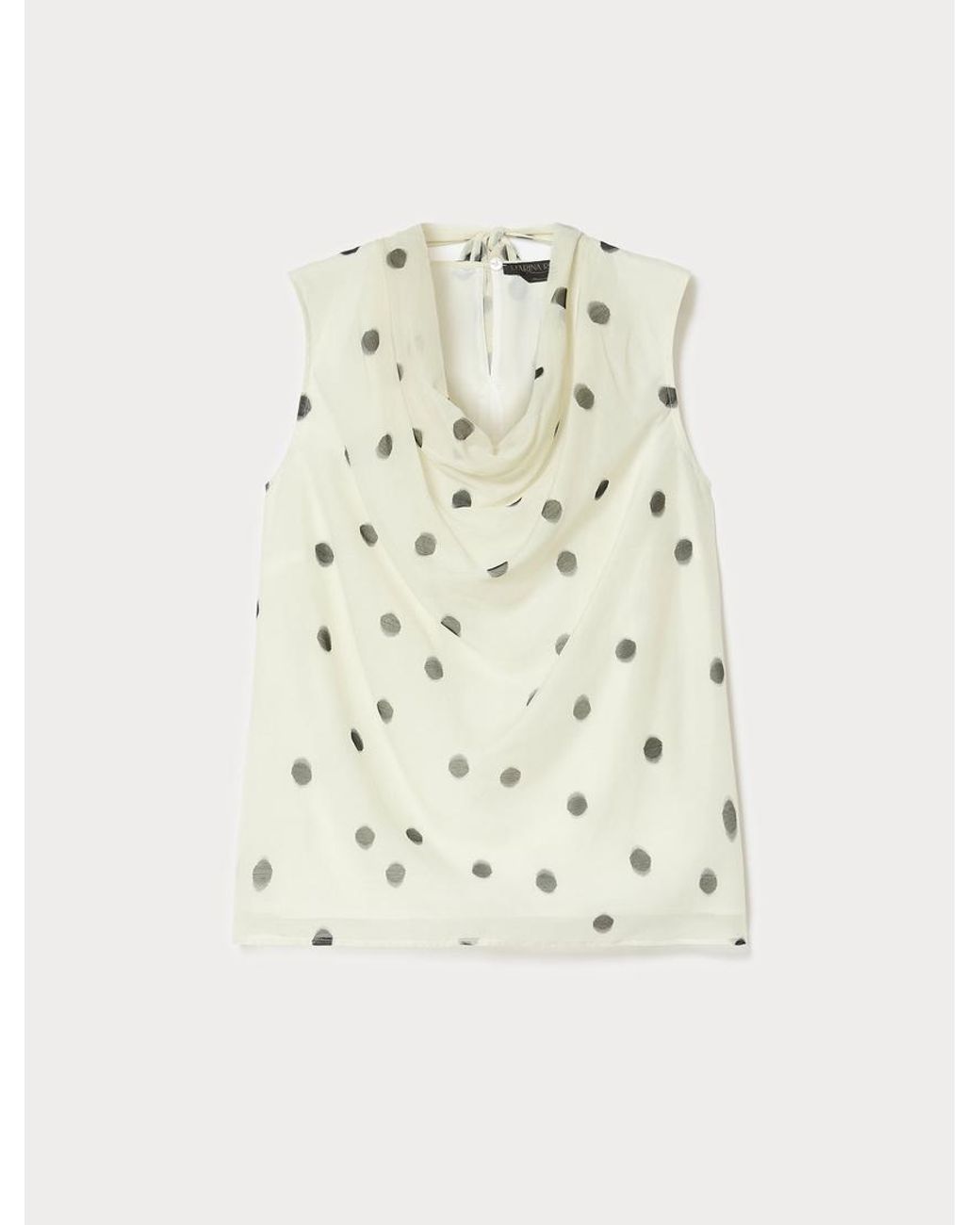 Chemise En Voile De Coton Et Soie Marina Rinaldi en coloris Natural