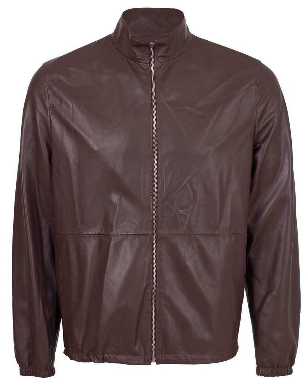 eleventy leather jacket