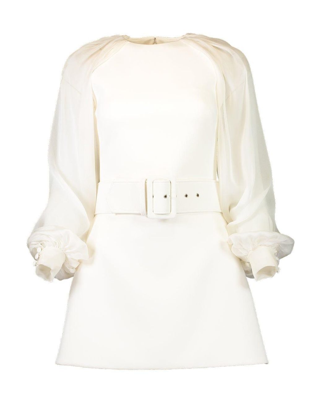 Safiyaa Ivory Caoimhe Dress in White | Lyst