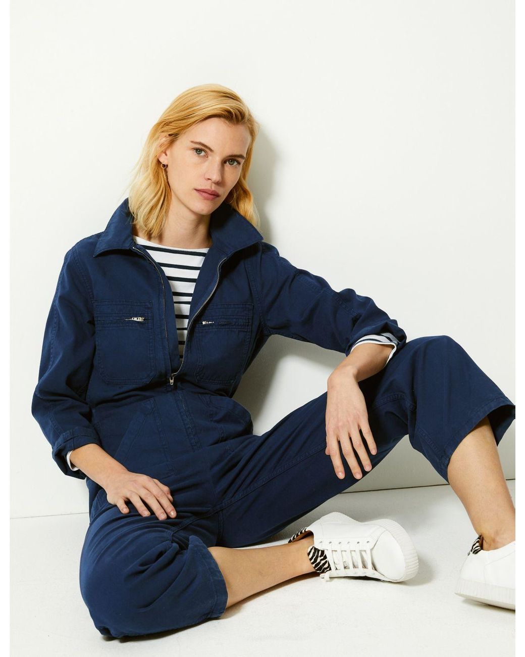marks and spencer utility jumpsuit