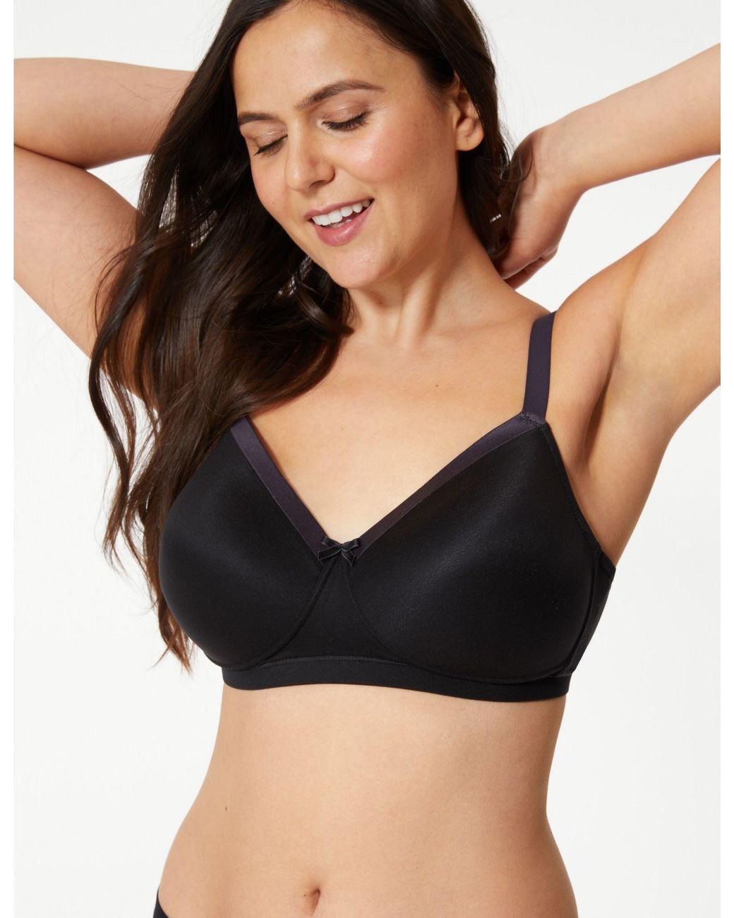 NEW POST SURGERY NON WIRED SUMPTUOUSLY SOFT MARKS /& SPENCER BLUE//GREY