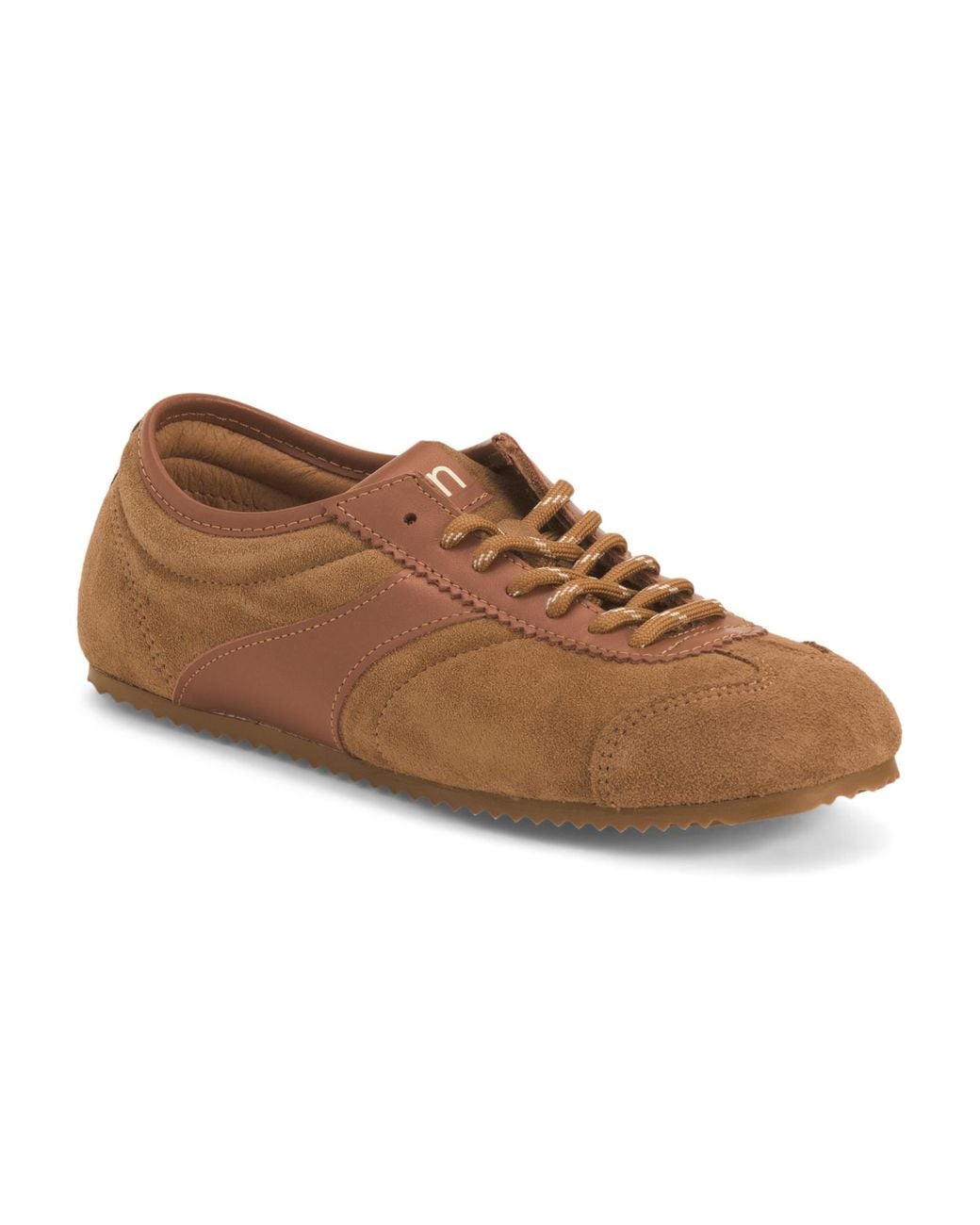 MARSHALLS Brown Suede Sneakers For