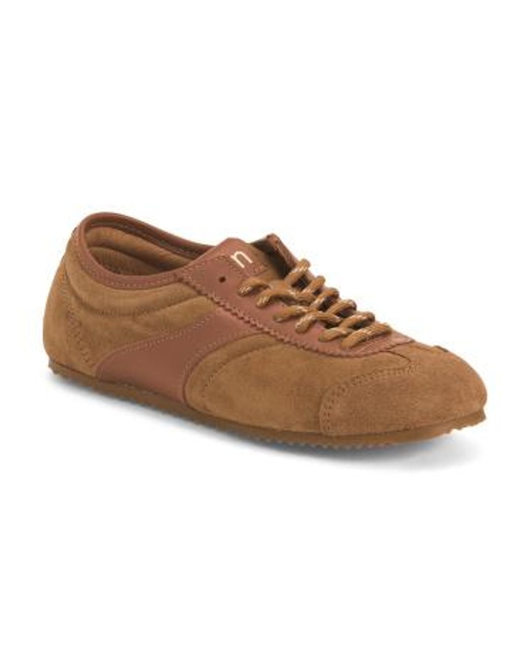 MARSHALLS Brown Suede Sneakers For