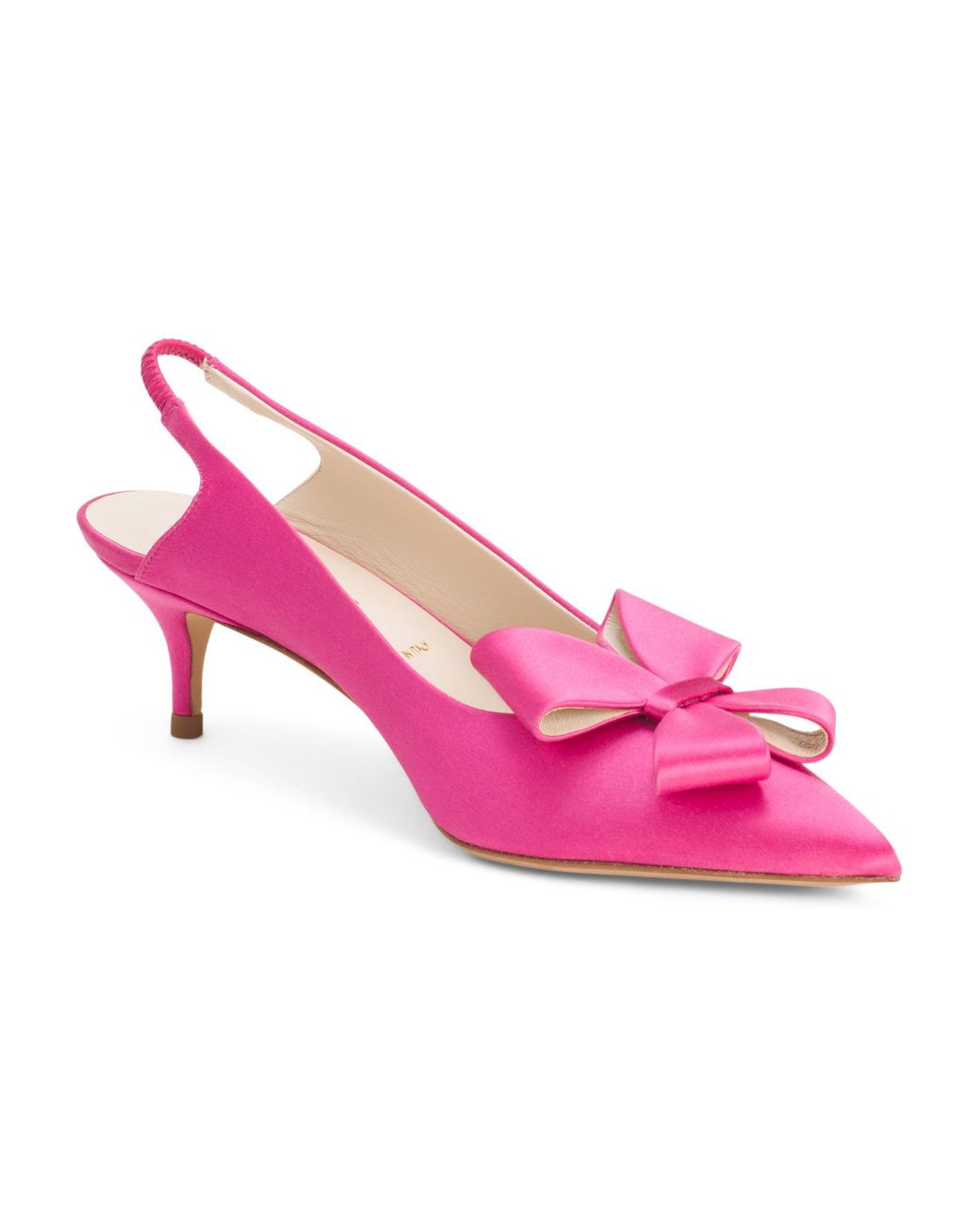 MARSHALLS Pink Varda Slingback Heels For