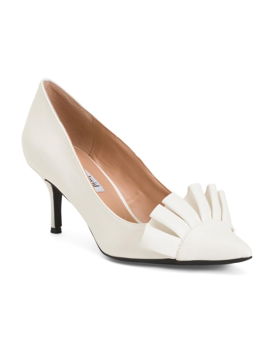 MARSHALLS White Arvine Pumps For