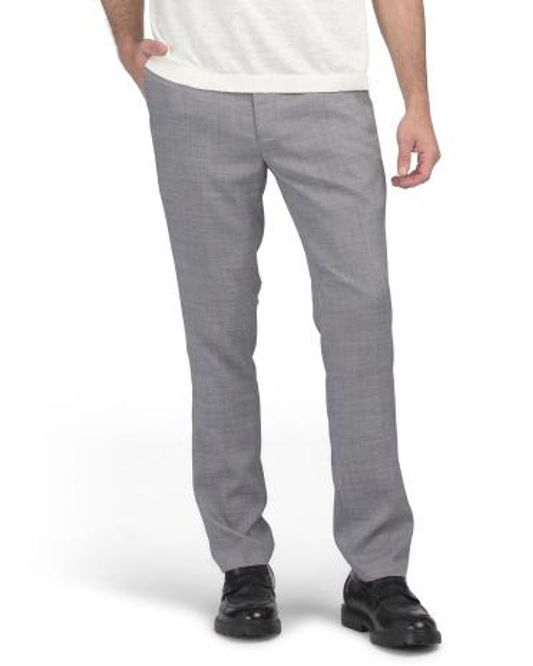 MARSHALLS Gray Trouser Pants For for men