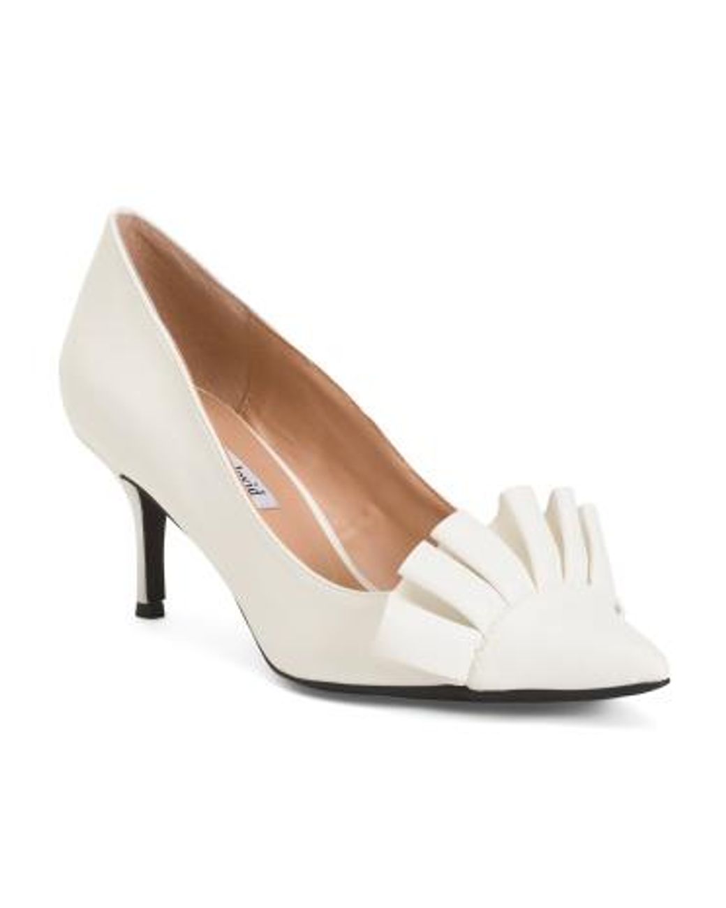 MARSHALLS White Arvine Pumps For