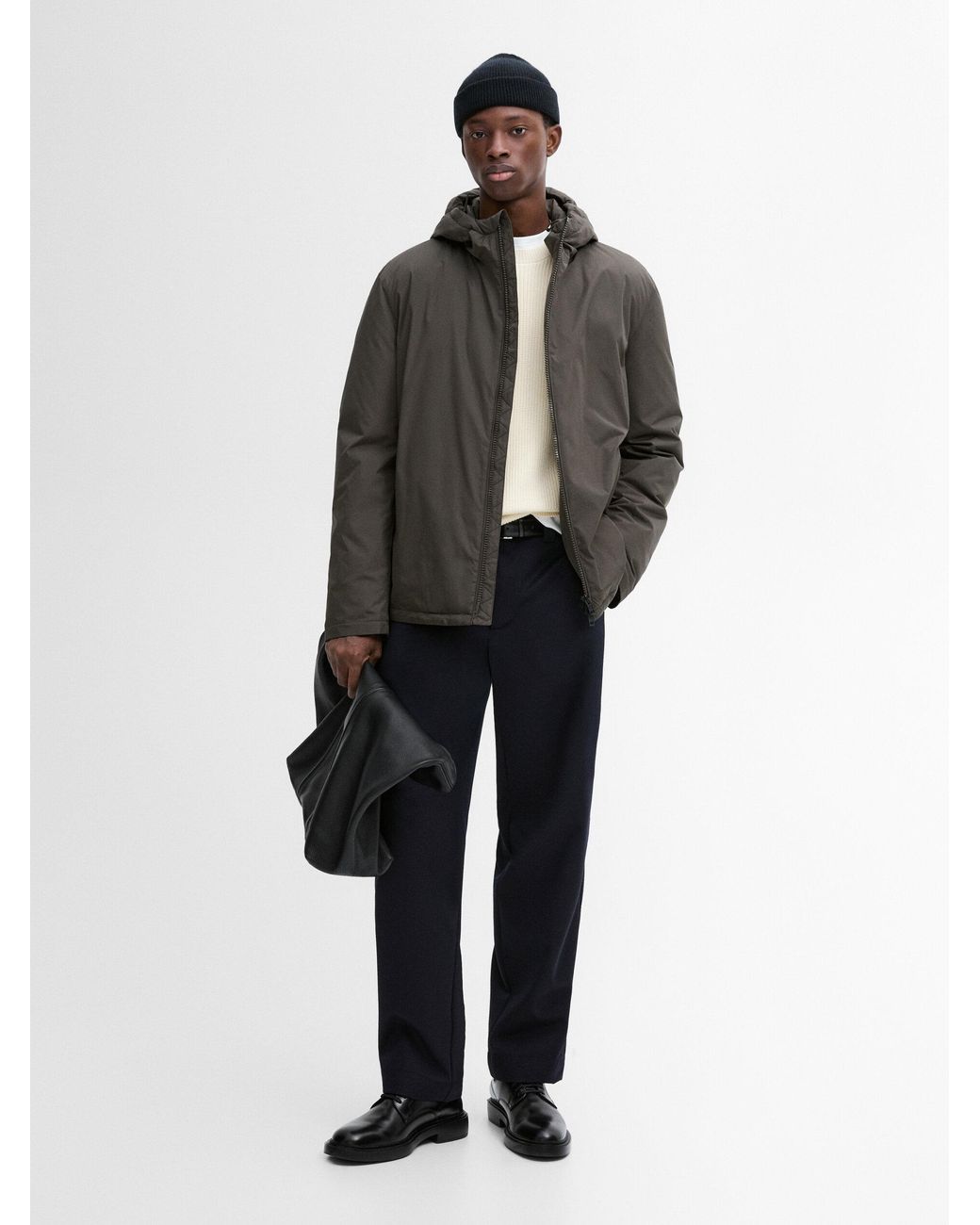 MASSIMO DUTTI Parka Kurz Wattiert für Herren Lyst DE