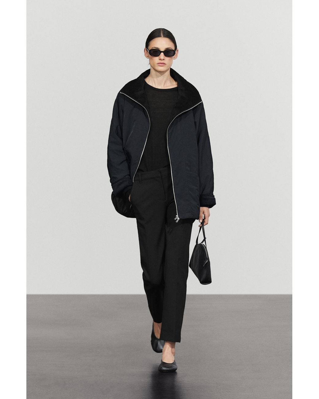 Pantalon Technique Stretch MASSIMO DUTTI en coloris Black