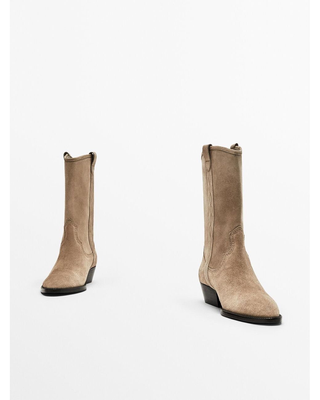 Massimo dutti cheap cowboy boots