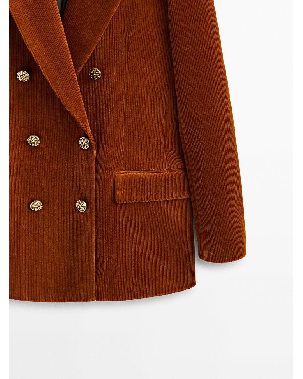 Massimo dutti hotsell corduroy blazer