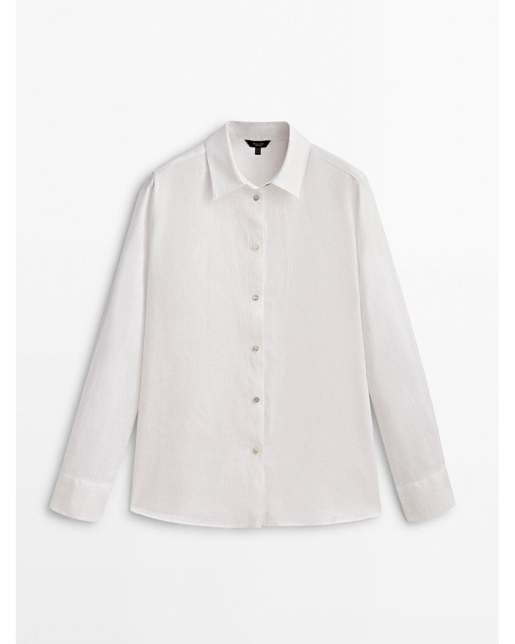 Massimo dutti linnen overhemd hotsell