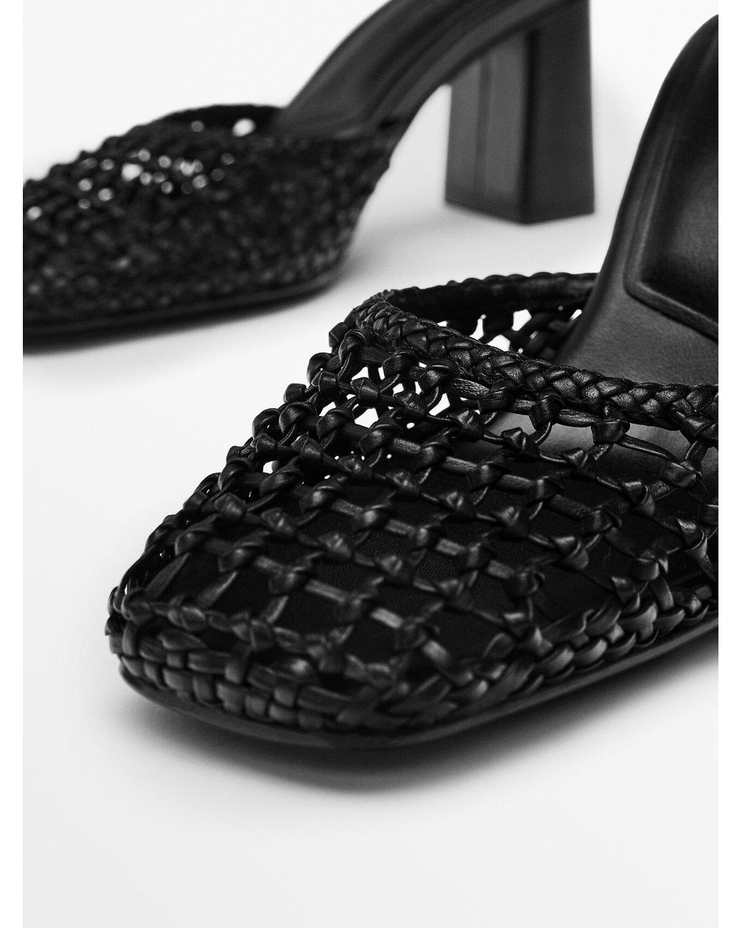 Massimo dutti braided sandals hot sale