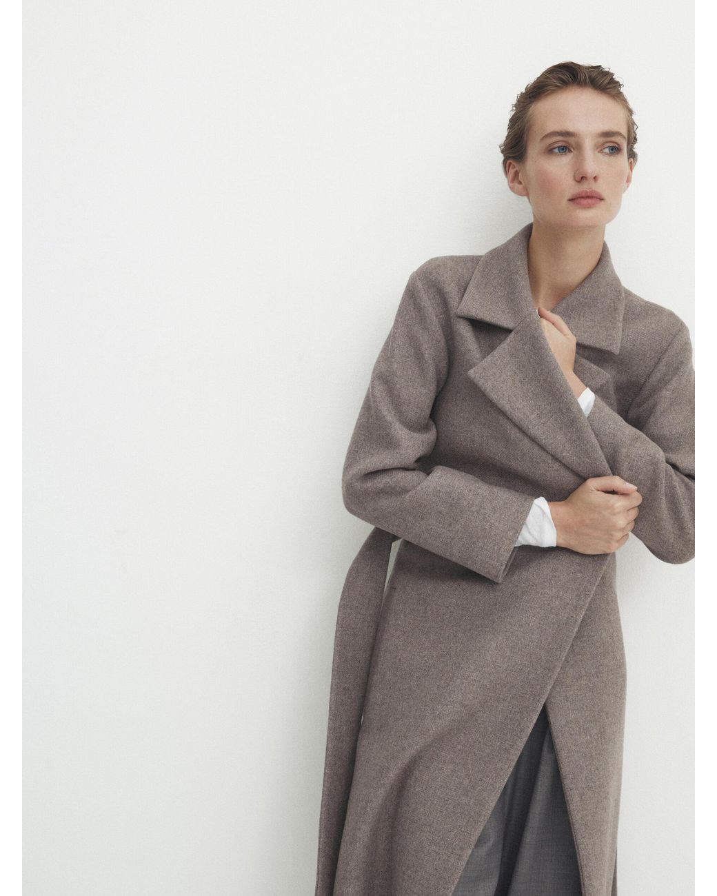 Massimo dutti shop moleskin coat