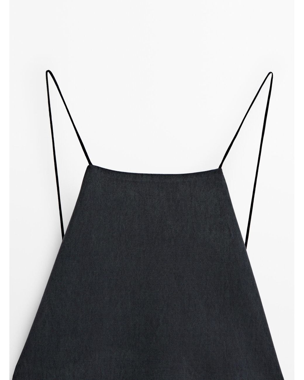 Massimo dutti cupro dress top