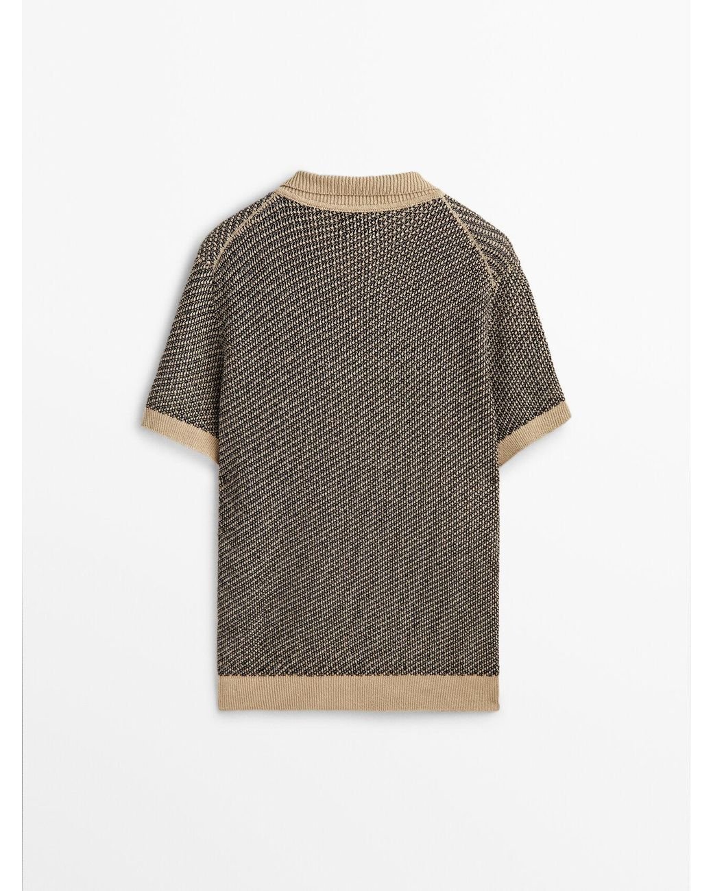 Massimo dutti jacquard clearance sweater