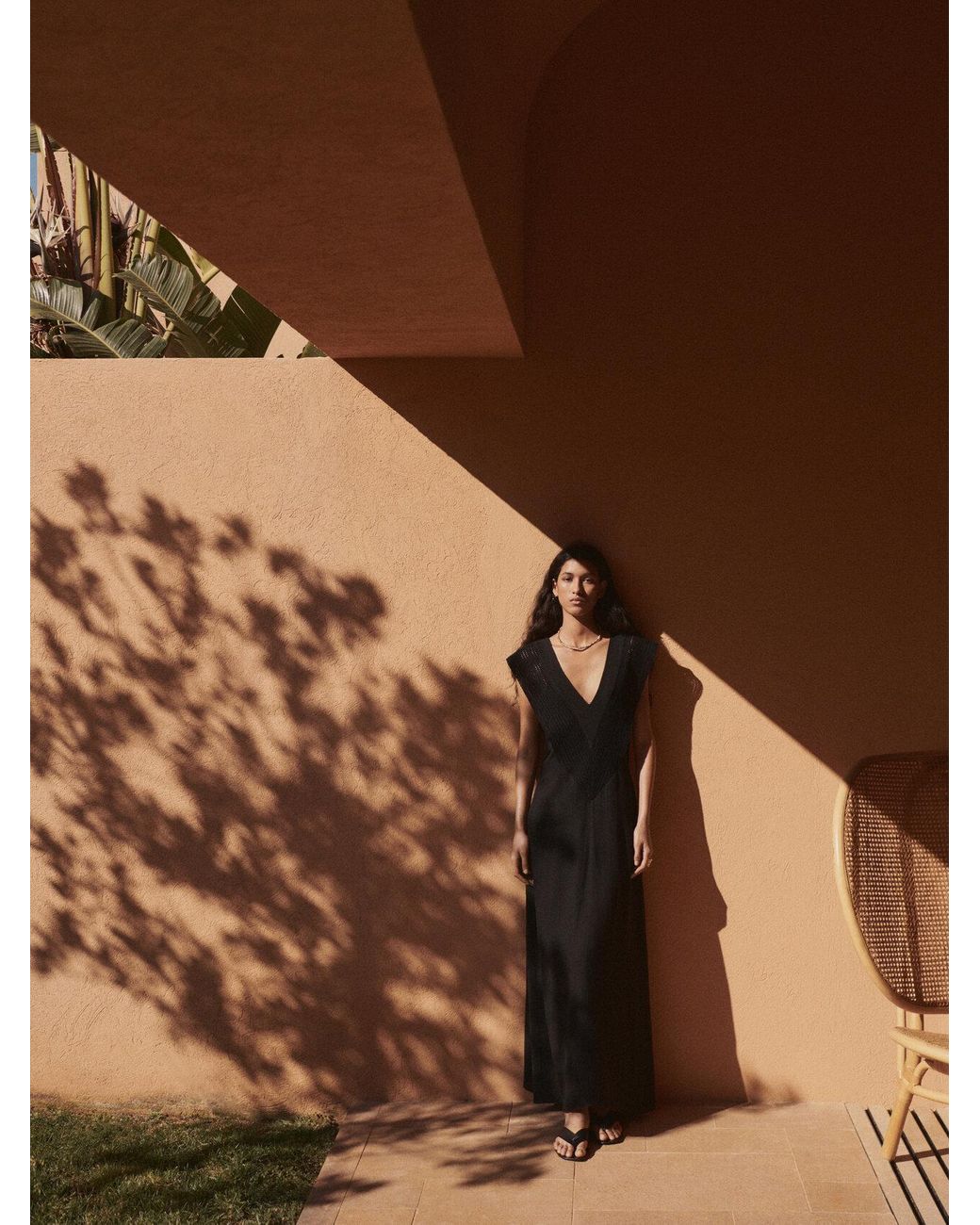Massimo dutti cheap crochet dress
