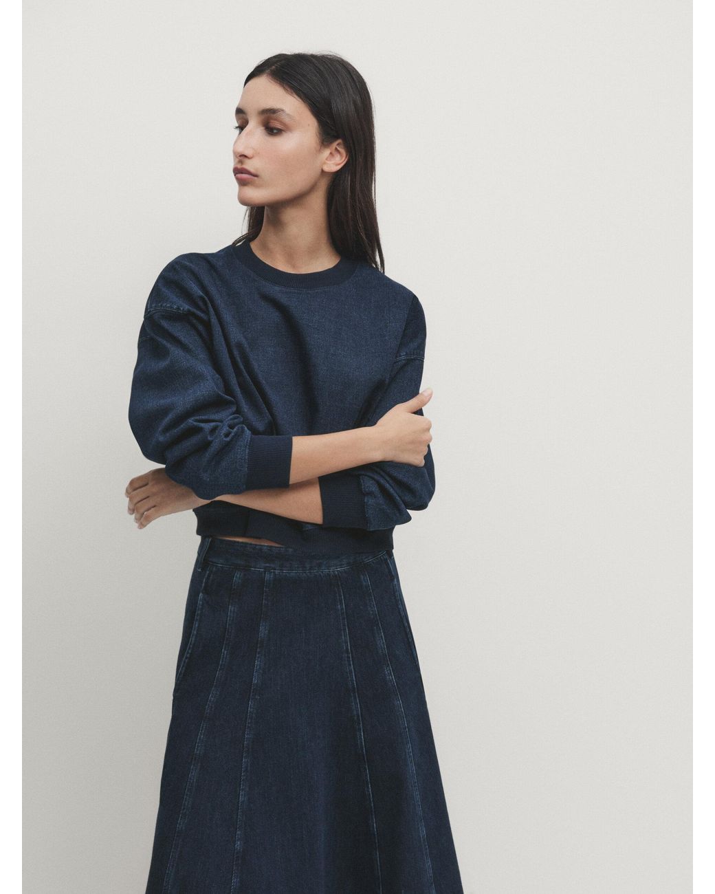 massimo-dutti-Dark-blue-Denim-