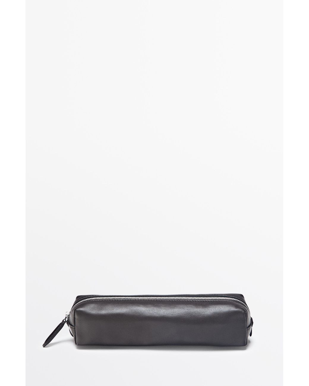MASSIMO DUTTI White Nappa Leather Case