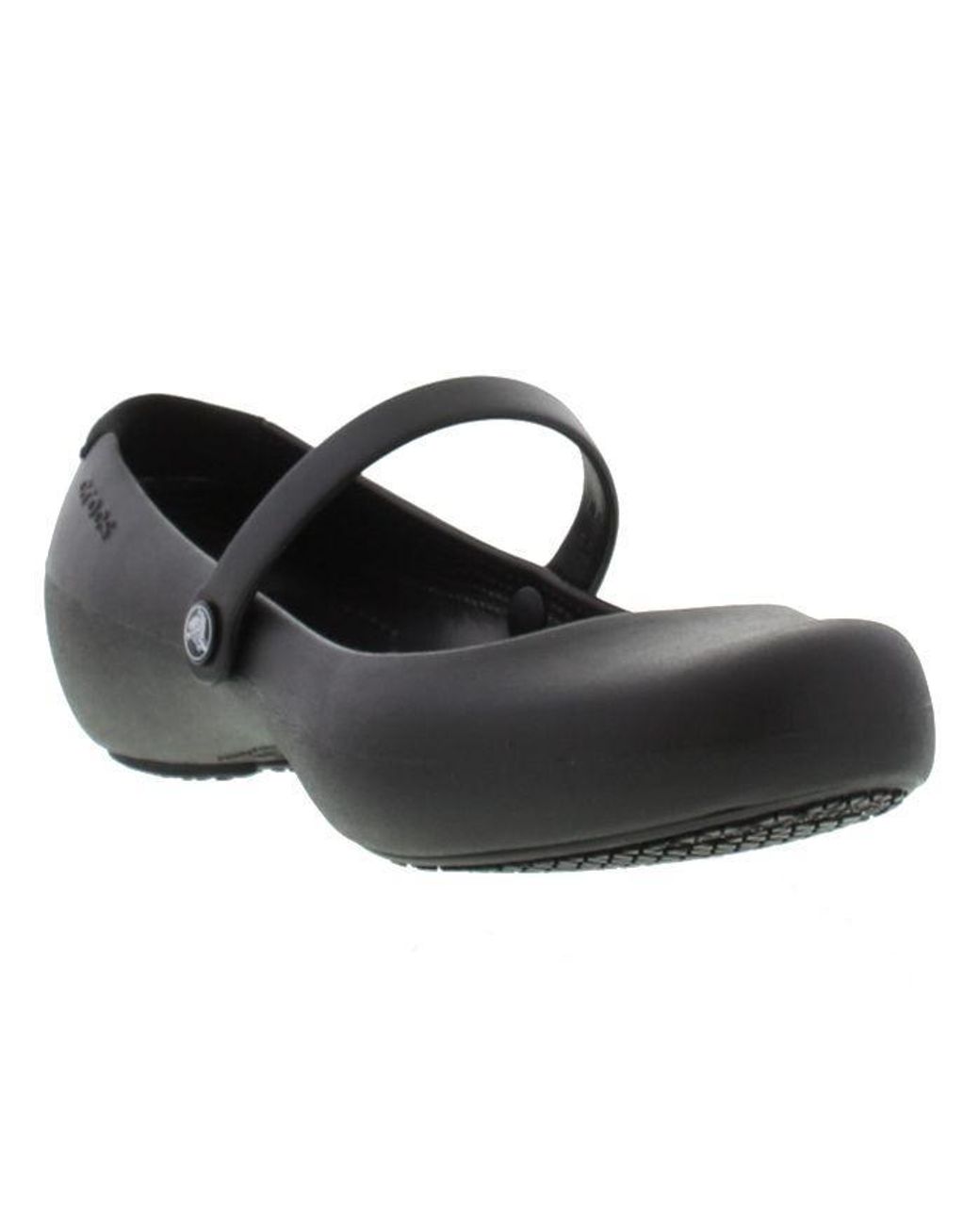 black mary jane crocs