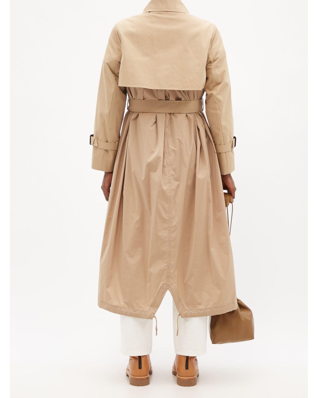 Weekend by Maxmara Tago Trench Coat in Natural | Lyst