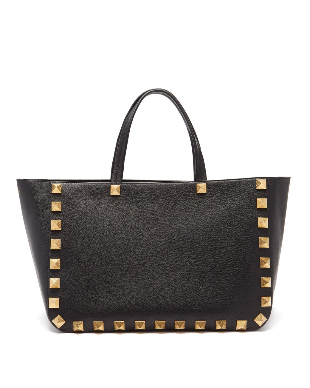 valentino medium garavani tote bag black
