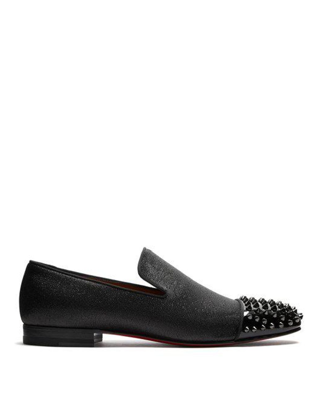 Christian Louboutin Spooky Spiked Loafers in Black for Men | Lyst Canada