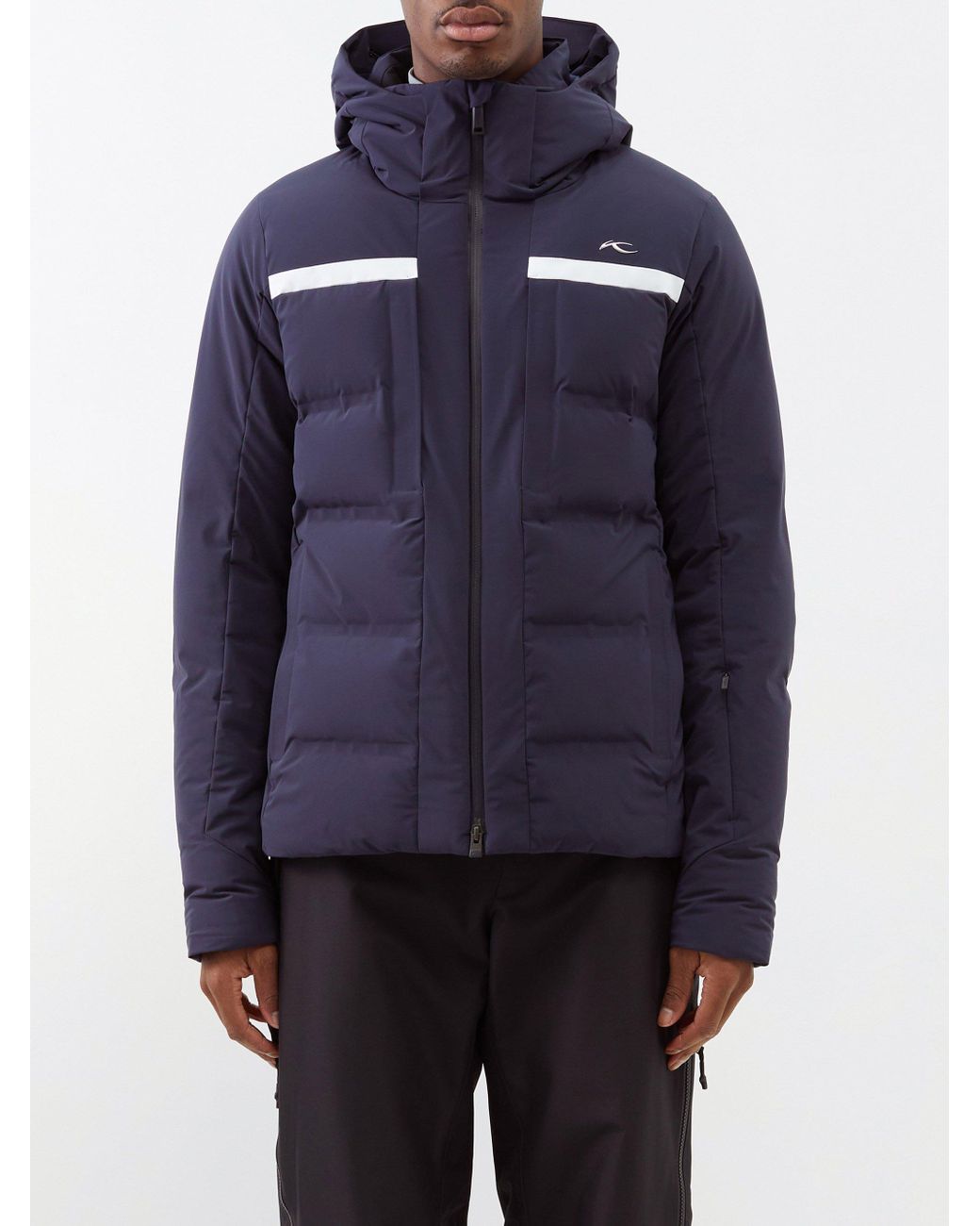 Kjus Linard Hooded Ski Jacket in Blue for Men Lyst
