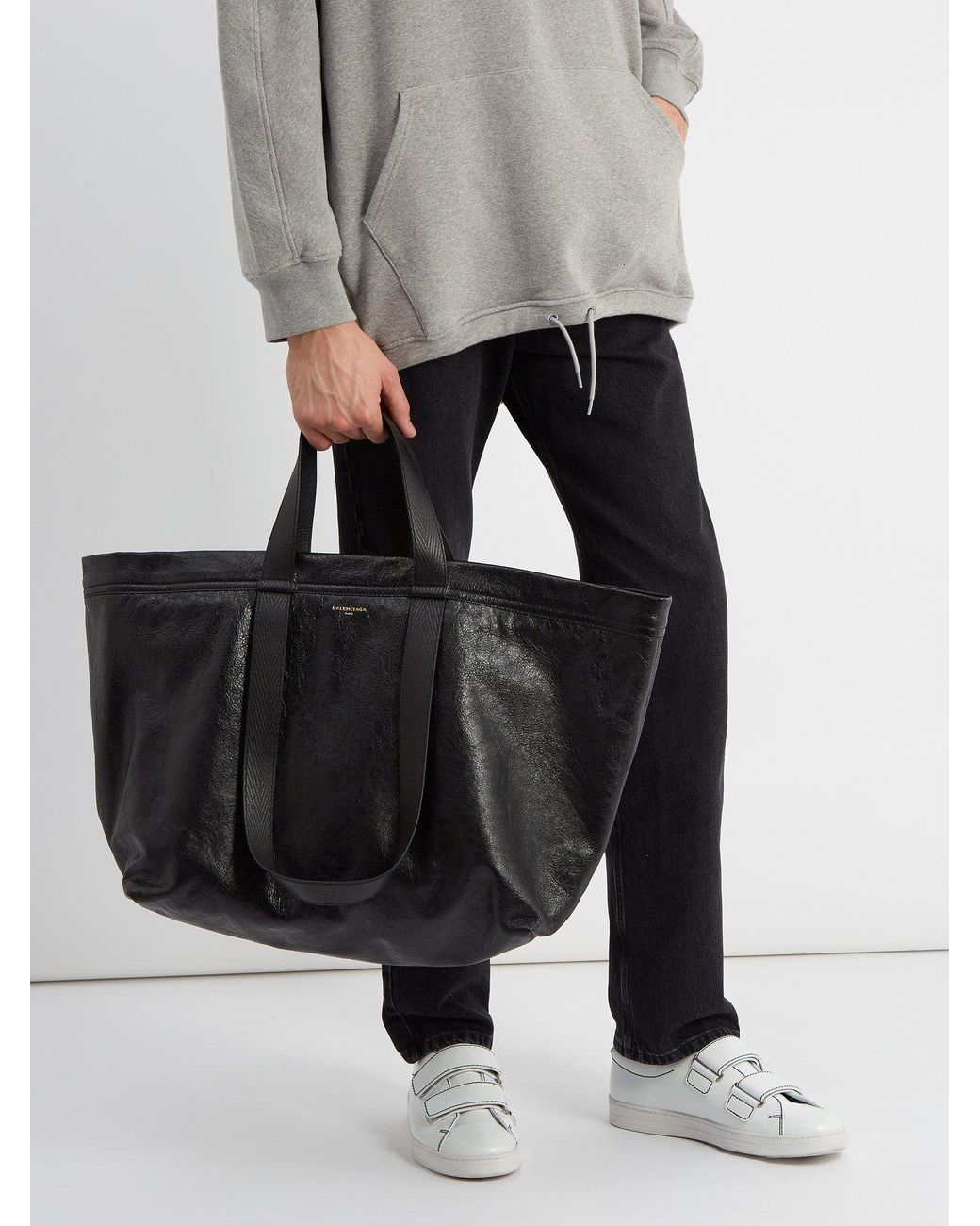 Balenciaga Carry Shopper M in Black for Men | Lyst Canada