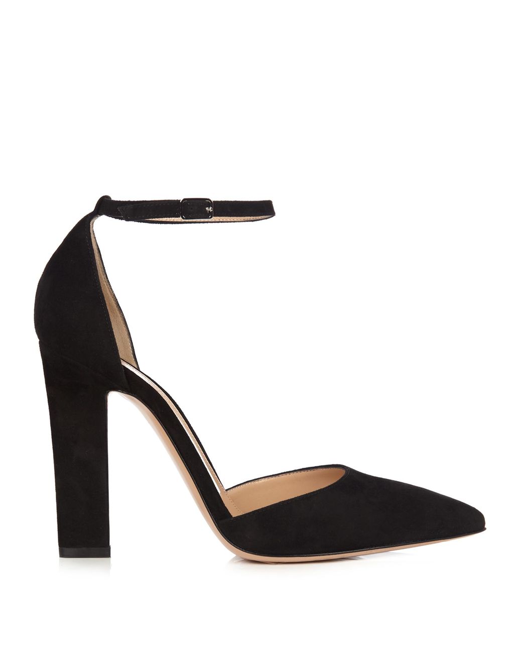 Gianvito Rossi Mila Point-toe Suede 