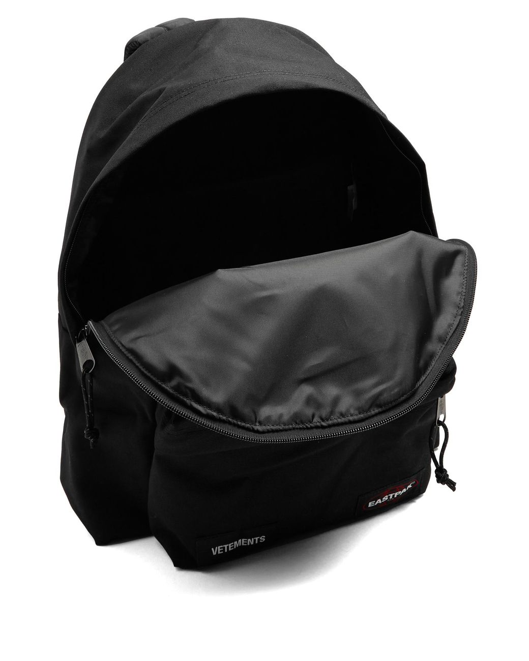 Vetements X Eastpak Oversized Canvas Backpack in Black for Men | Lyst