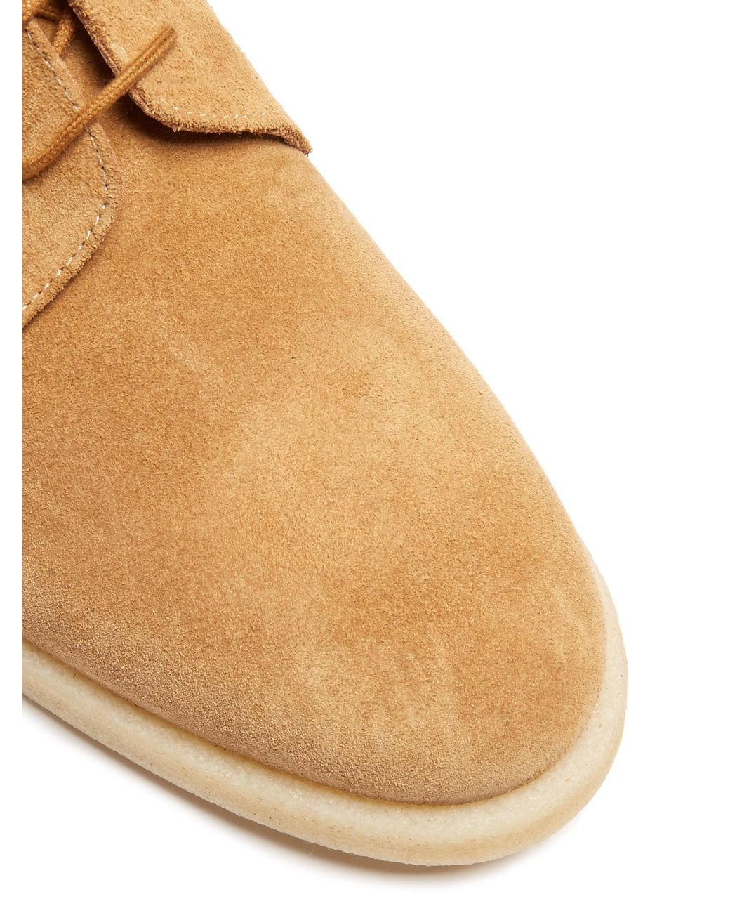 Common Projects Cadet Suede Derby Shoes for Men Lyst
