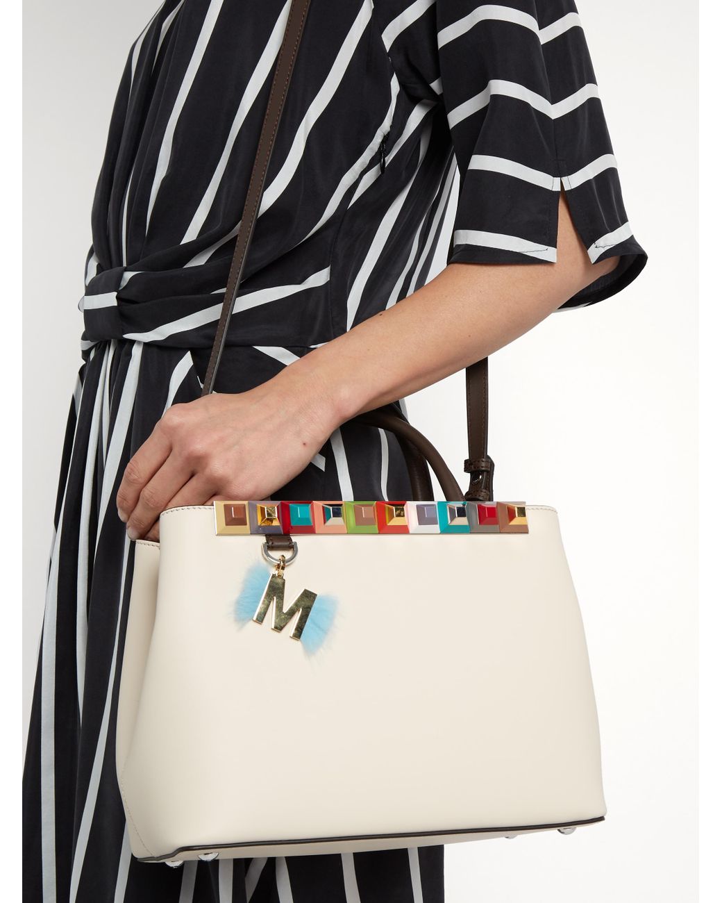 Fendi bag hotsell colorful letters
