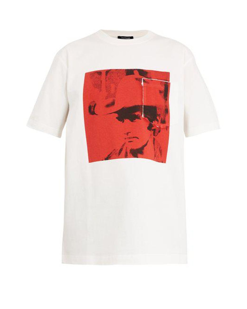 CALVIN KLEIN 205W39NYC Dennis Hopper-print Cotton-jersey T-shirt in White  for Men | Lyst