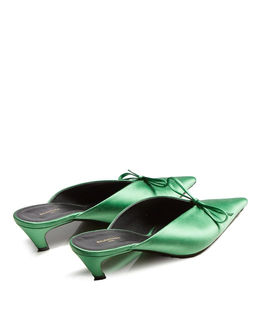 Balenciaga knife deals mules green