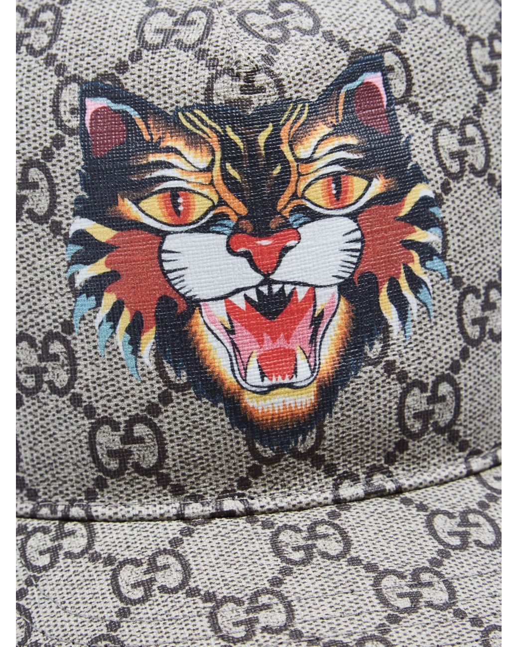 Angry cat cheap gucci cap