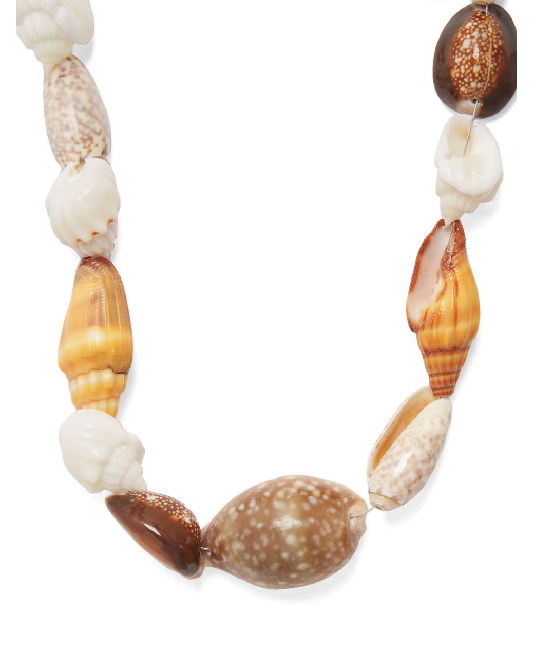 Prada Multi-shell Necklace | Lyst