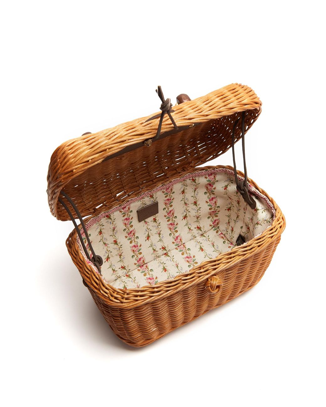 Gucci wicker hotsell basket