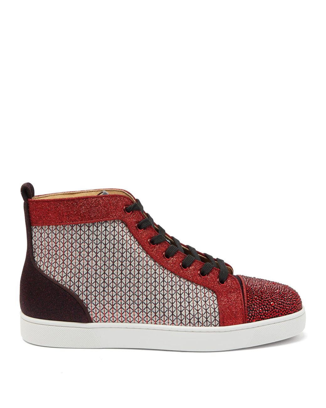 louboutin strass sneakers