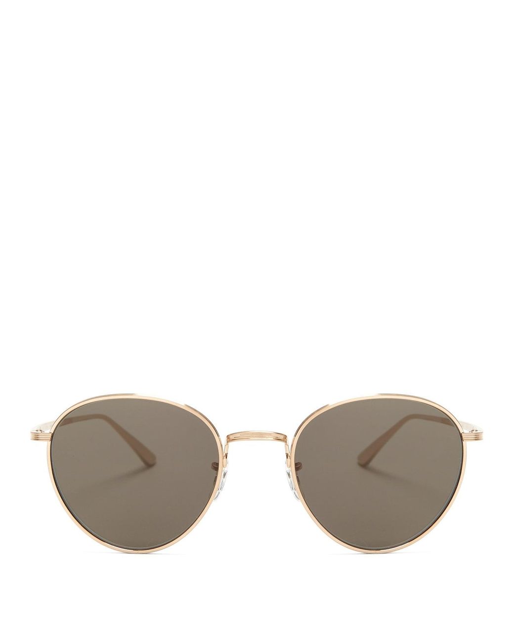 The Row X Oliver Peoples Brownstone 2 Sunglasses in Metallic Lyst