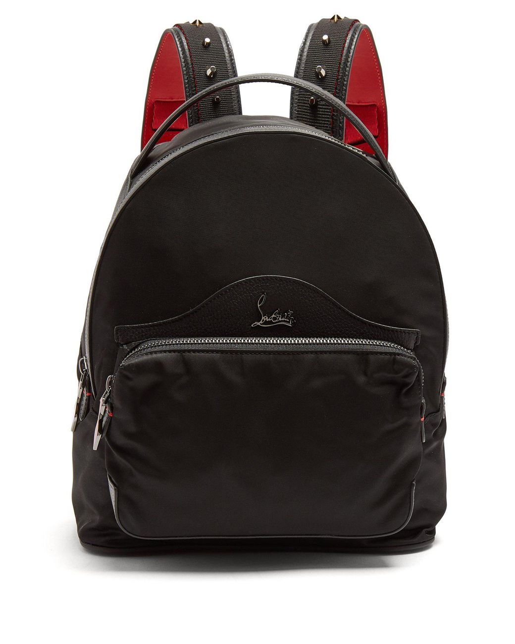 Christian Louboutin Backloubi Small Spike Embellished Backpack in