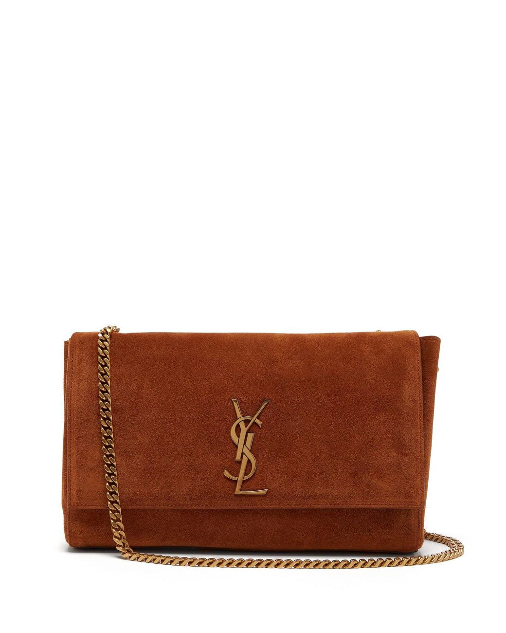 Saint Laurent Kate Supple Reversible Leather Shoulder Bag