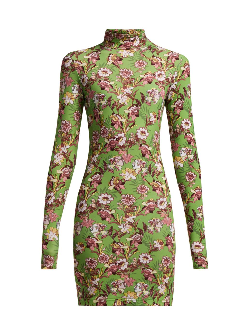 Vetements Floral-print Long-sleeved 