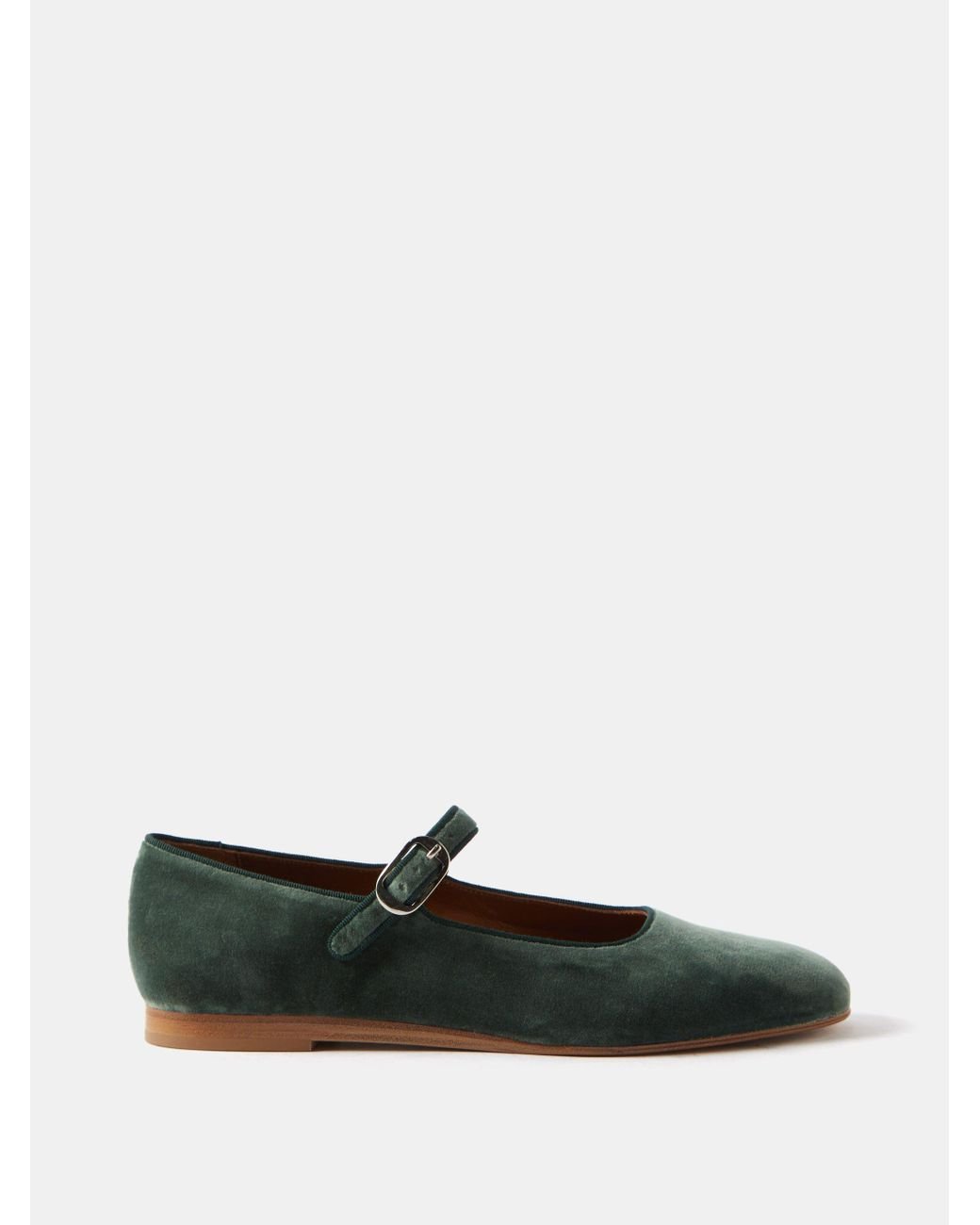 Le monde beryl velvet mary jane flats sale