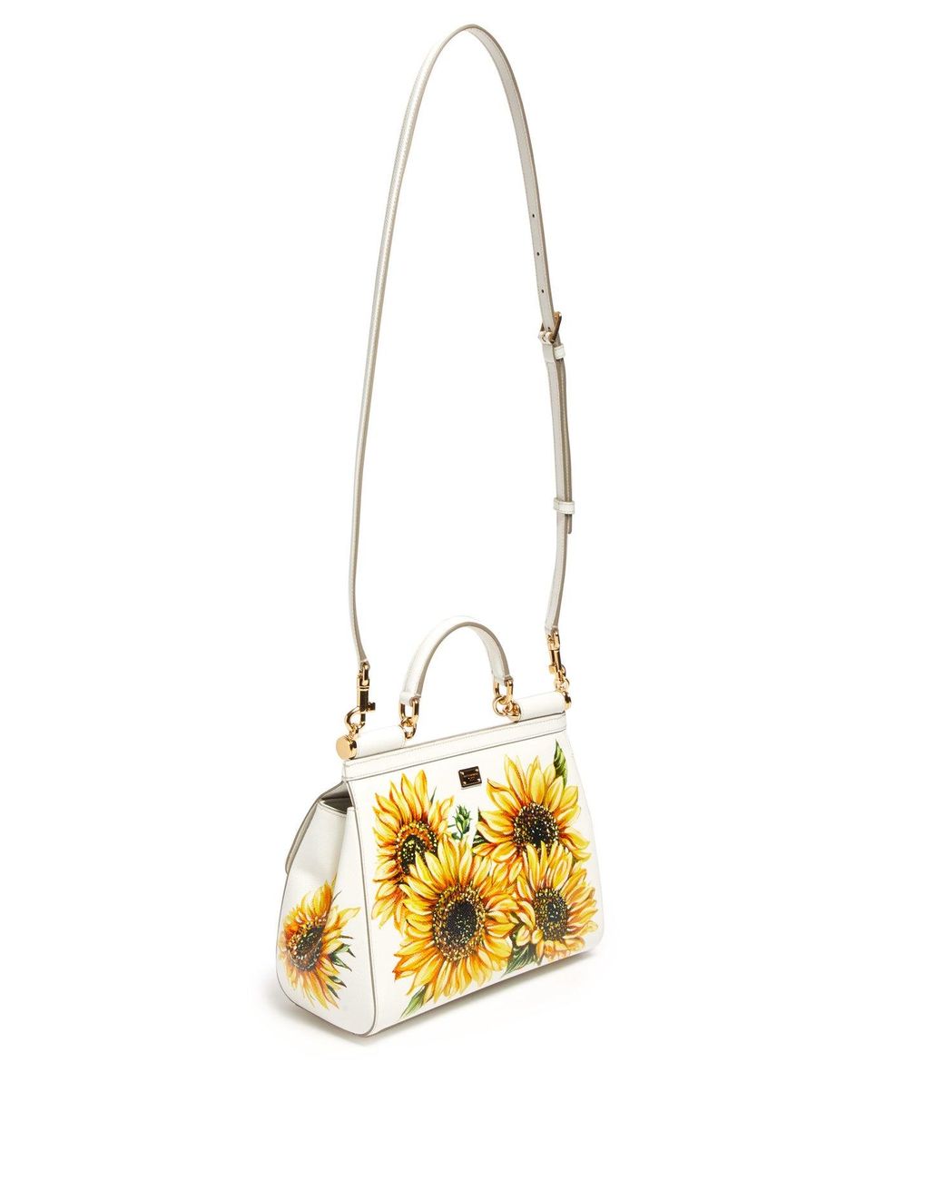 Wisteria-Print Sicily Mini Bag by Dolce & Gabbana Kids at ORCHARD MILE