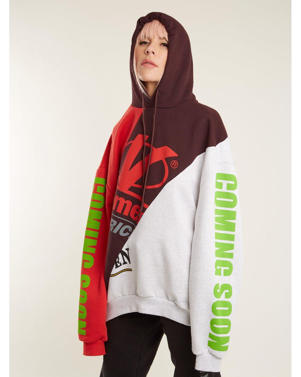 Vetements deconstructed deals hoodie