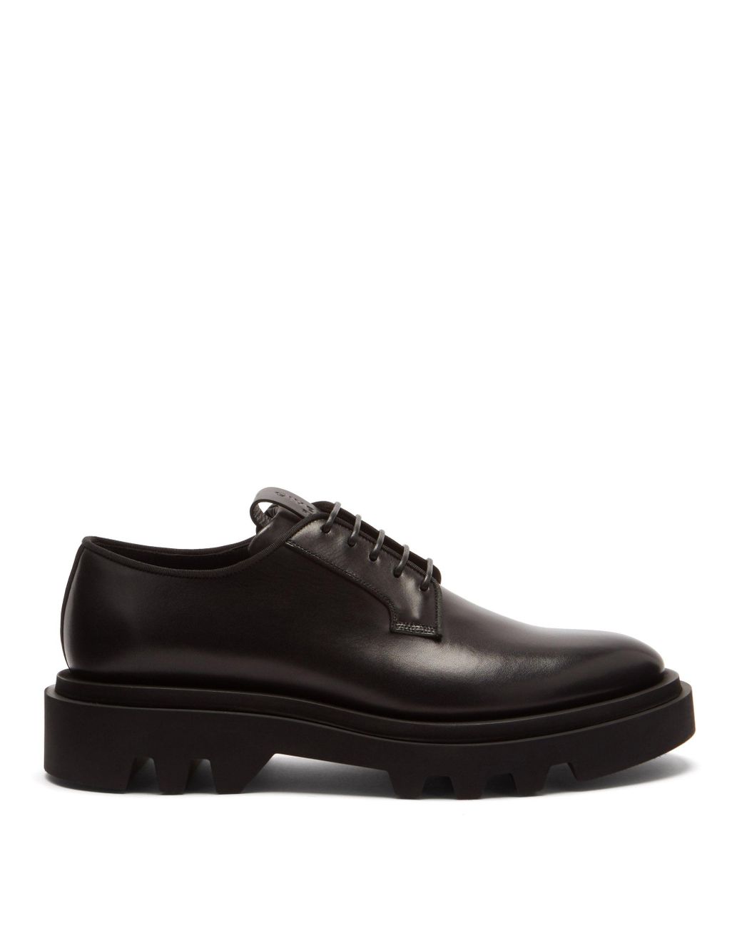 Givenchy Chunky-sole Leather Derby Shoes in Black for Men - Lyst